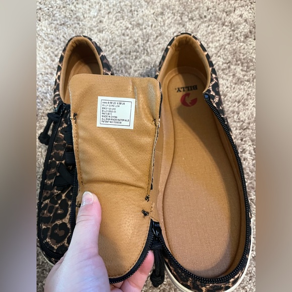 Women's Leopard BILLY Gore Lows Size 8.5 - Picture 2 of 5